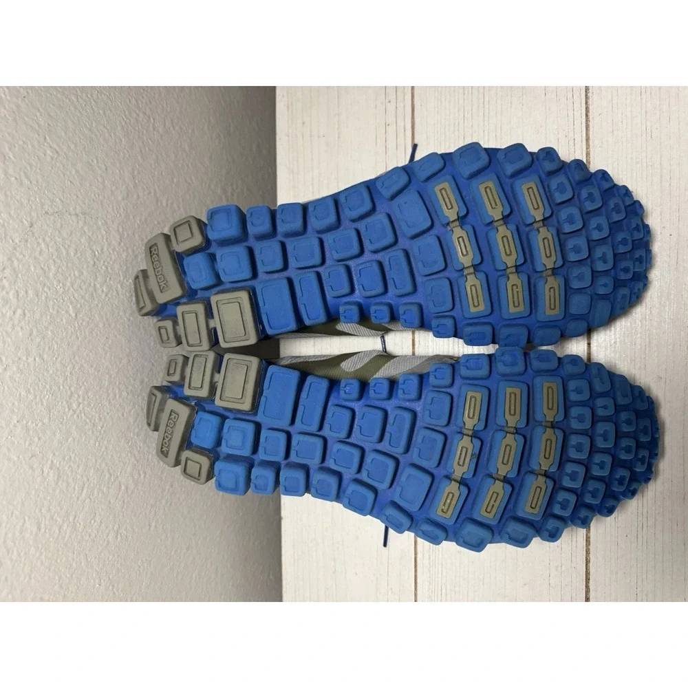 Reebok Men's RealFlex Strength Transition Training Shoes Gray Royal Blue Size 11
